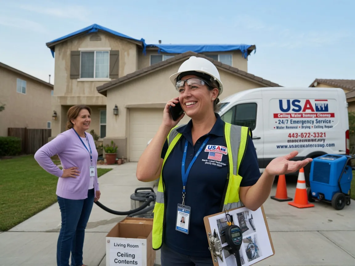 Ceiling Water Damage Restoration Loving, NM FAQs